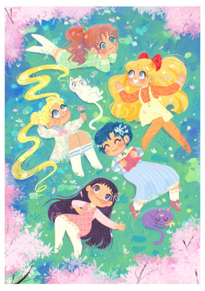 Gemma Román "Cherry Blossom Time" print