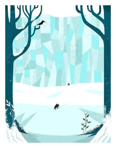 Nan Lawson "Return to the Wall" Print