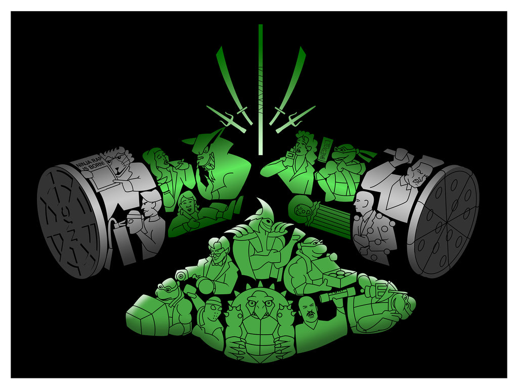 Gordon Holmes "Cruisin' for an Ooze-in" Print