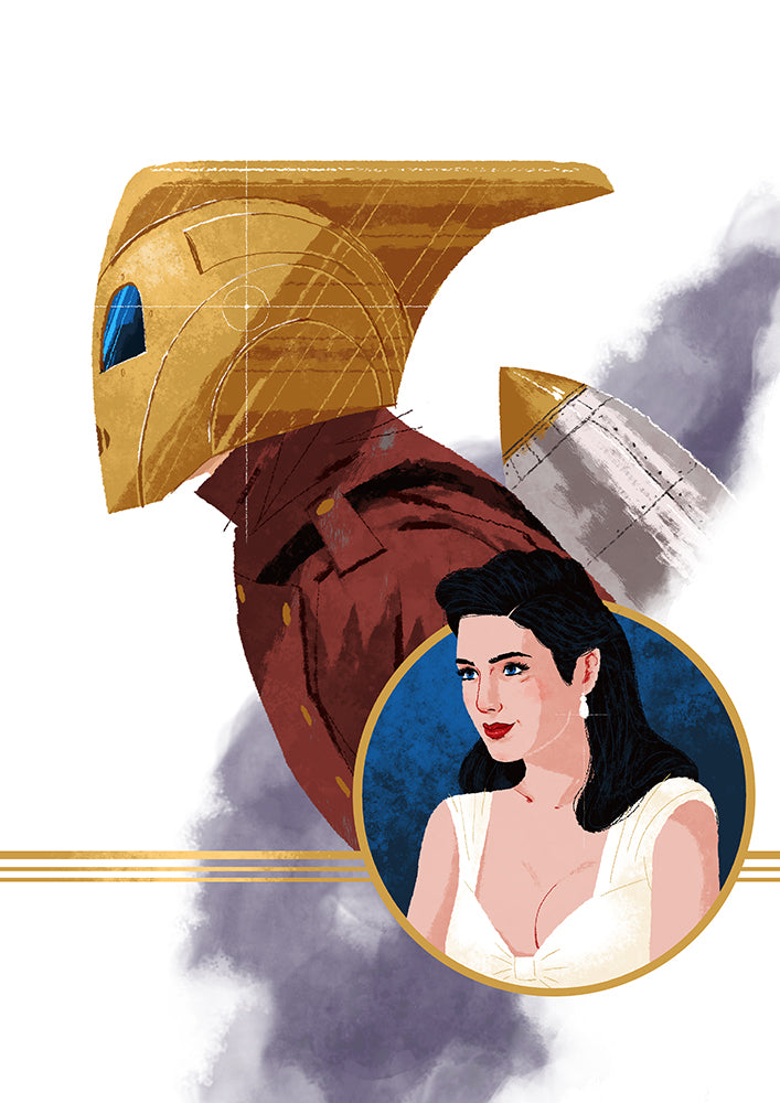 Graham Corcoran "The Rocketeer" Print
