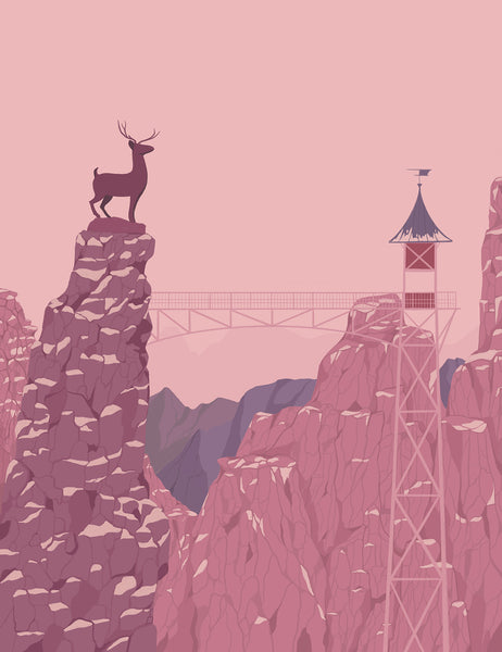 Nan Lawson "Mountains of Zubrowka" Print