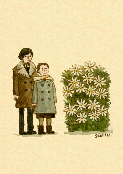 Scott C. "Harold and Maude Showdown" Greeting Card