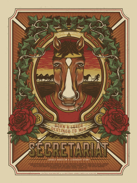 Christopher Gray of Half Hazard Press "Loosely Based" Print