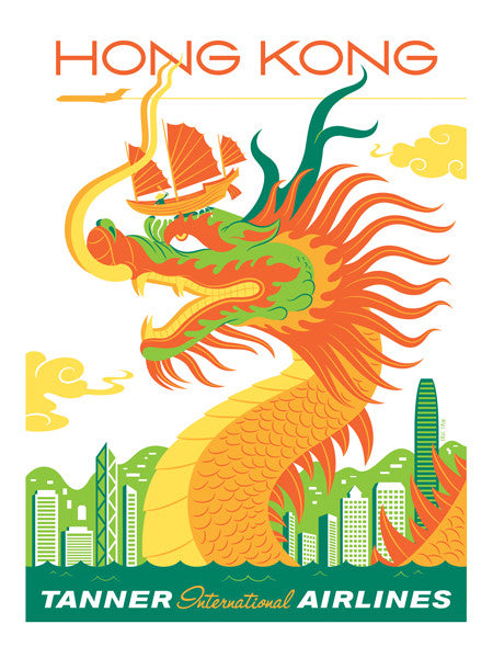 Eric Tan "Hong Kong" Print
