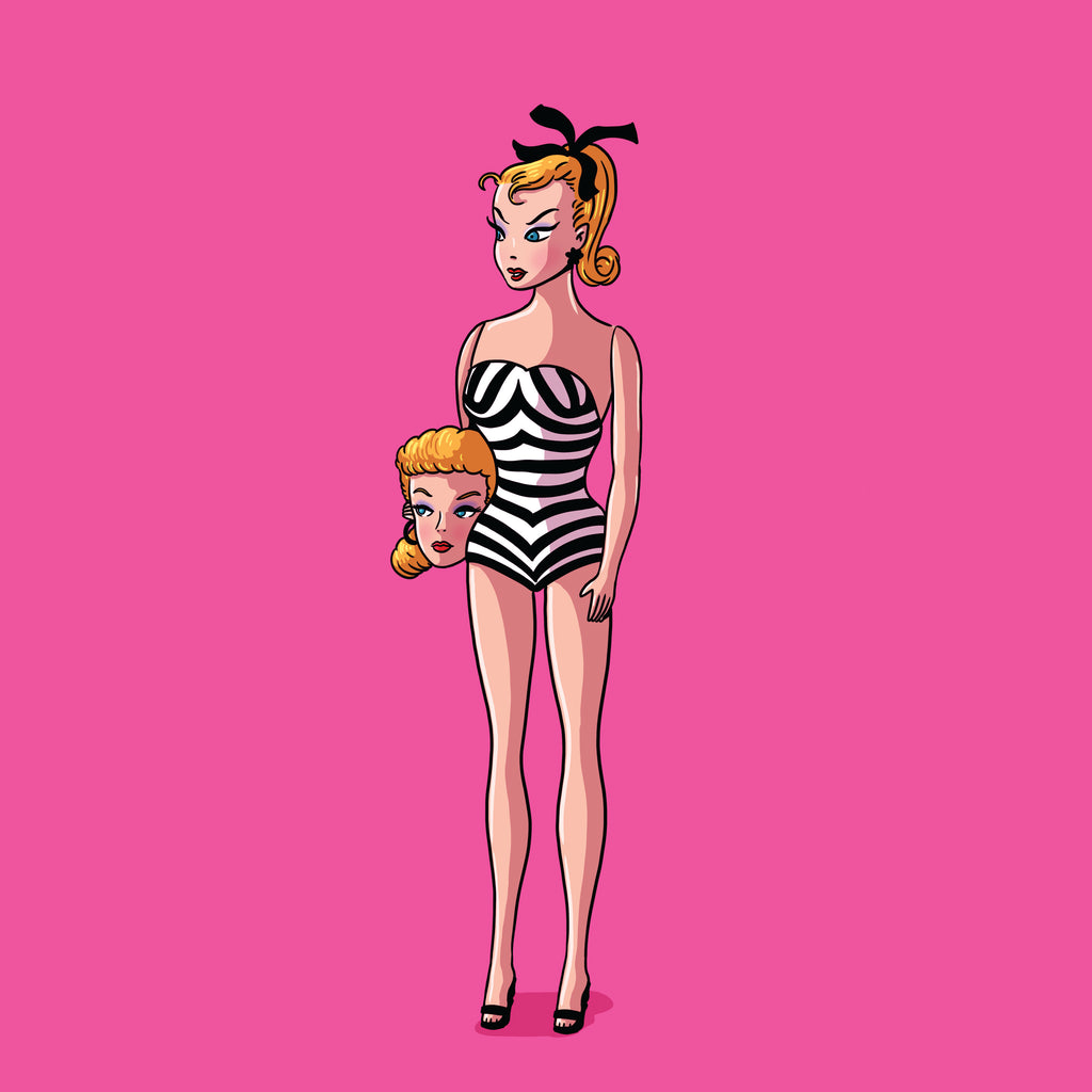 Alex Solis "Barbie Unmasked" Print