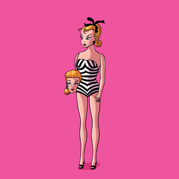 Alex Solis "Barbie Unmasked" Print
