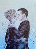 Adam Michaels "A Kiss Can Be Even Deadlier If You Mean It" Framed Print