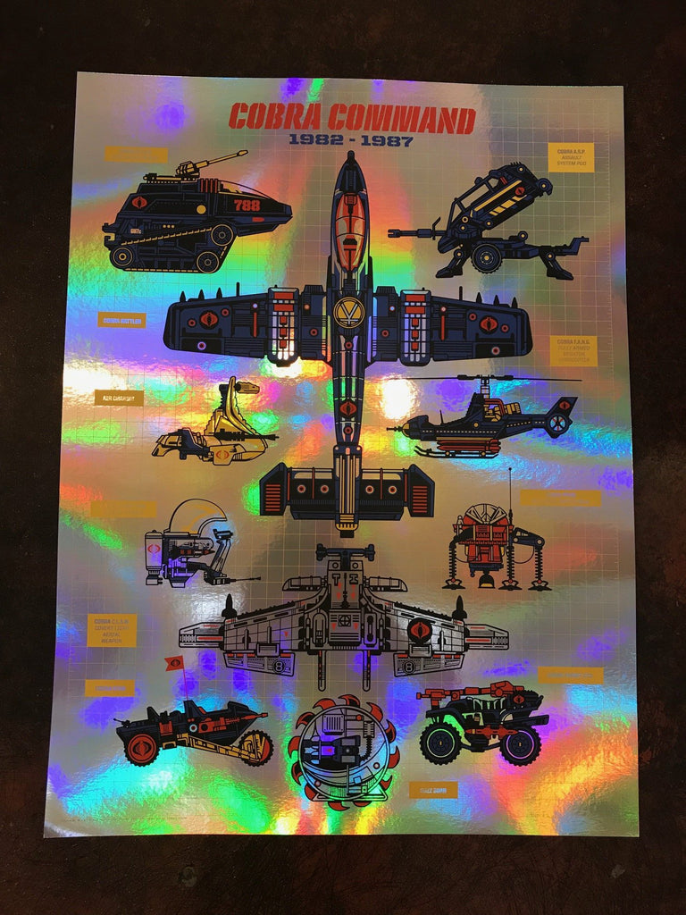 Jeffrey Everett "COBRA Commanded (Variant)" Print