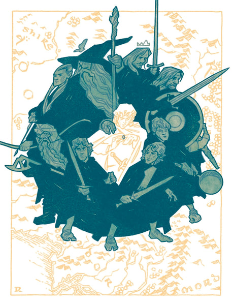 Duncan Robertson "The Fellowship" Print