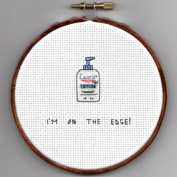 Oh Sew Nerdy "I'm on the edge!"