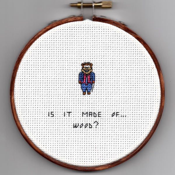 Oh Sew Nerdy "Is it made of...wood?"