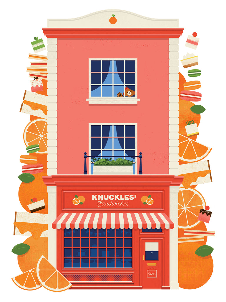 Jamie Van Wart "Marmalade Time!" Print
