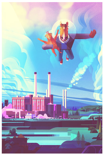 James Gilleard "Powerplant" Print