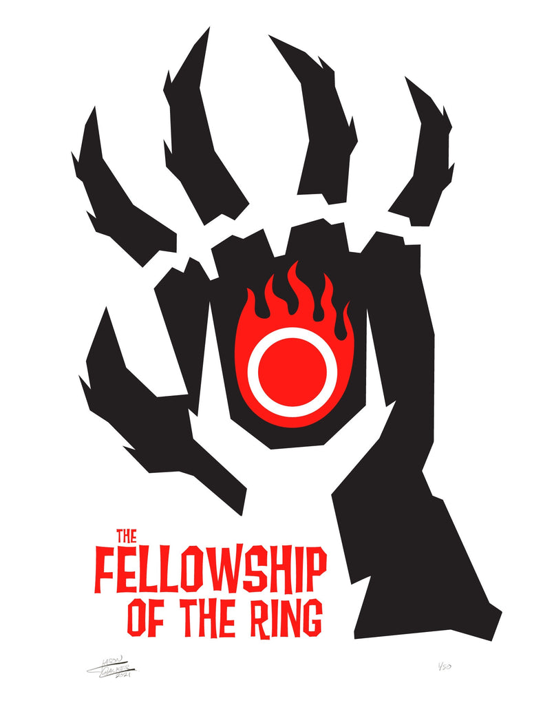 Jason Chalker "Fellowship of the Ring" Print