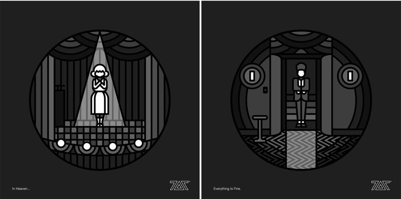 Jason Cryer "In Heaven Everything Is Fine" Print Set