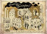 Jason Hernandez "Greetings From Birmingham!" Postcard Print
