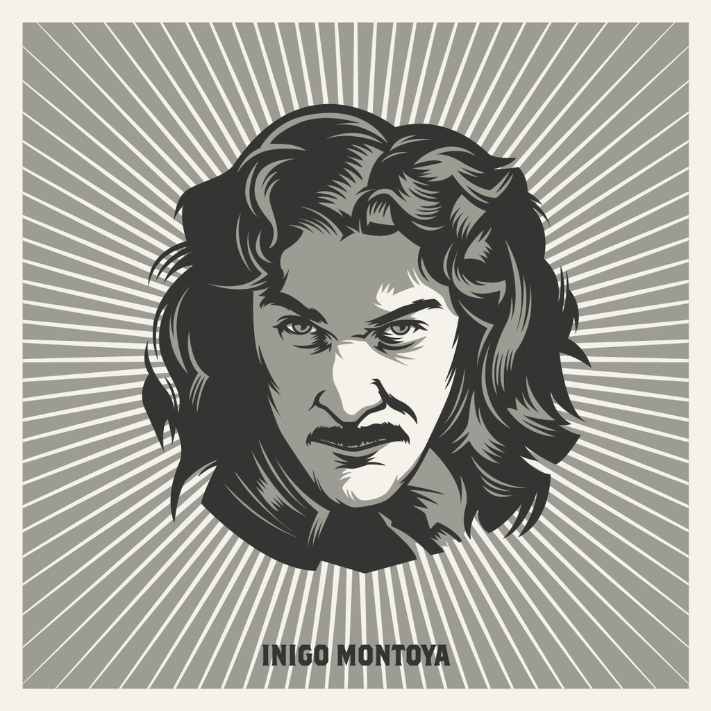 Jeffrey Everett "Swords: Inigo Montoya" Print
