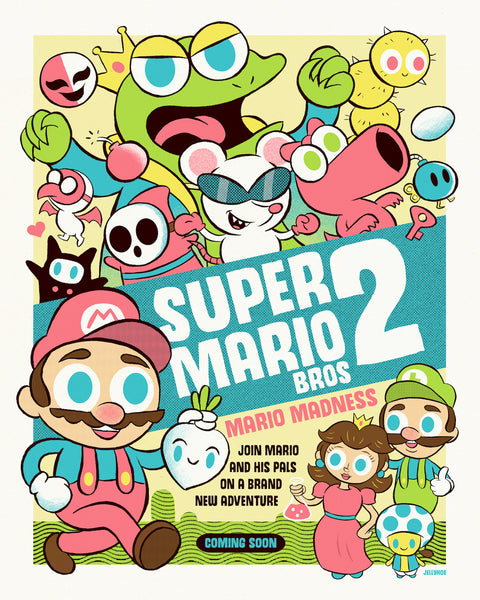 Jellykoe "Mario Madness" Print