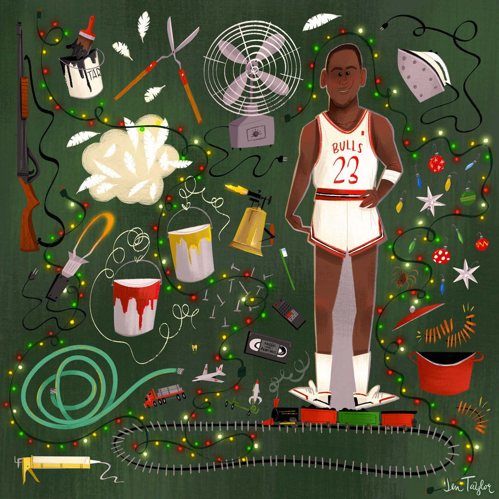 Jen Taylor "This is my house, I have to defend it." Print