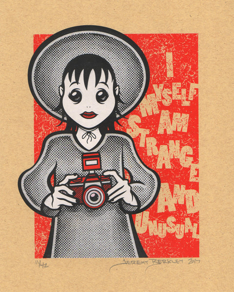 Jeremy Berkley "Lydia Deetz" Print