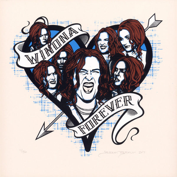 Jeremy Berkley "Winona Forever" Print