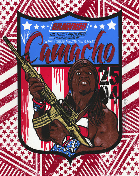 Jeremy Berkley "Camacho" Print