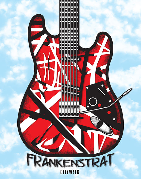 Jeremy Berkley "Frankenstrat" Print