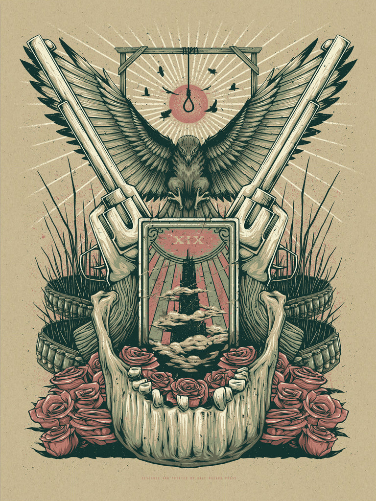 Joel Hunter of Half Hazard Press "The Interloper" Print