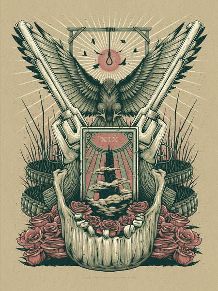 Joel Hunter of Half Hazard Press "The Interloper" Print