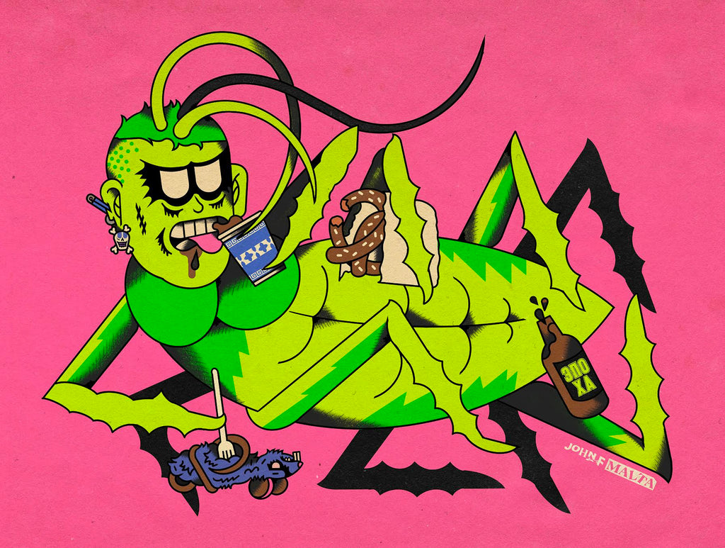 John F. Malta "Notes From Underground" Print