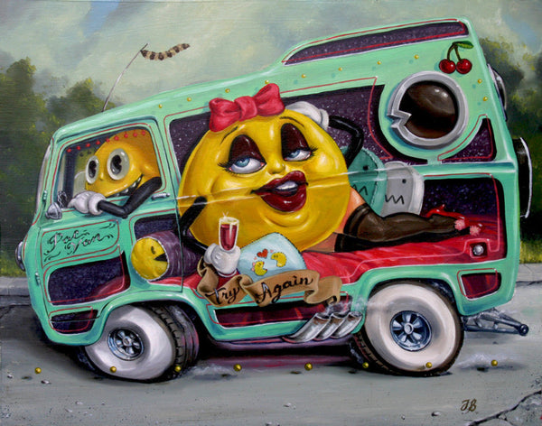 Jonathan Bergeron "Pac-Van" Print