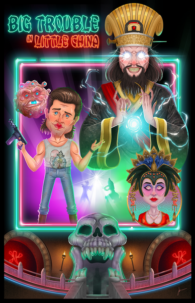 Jonathan Jourdenais "BIG TROUBLE" Print