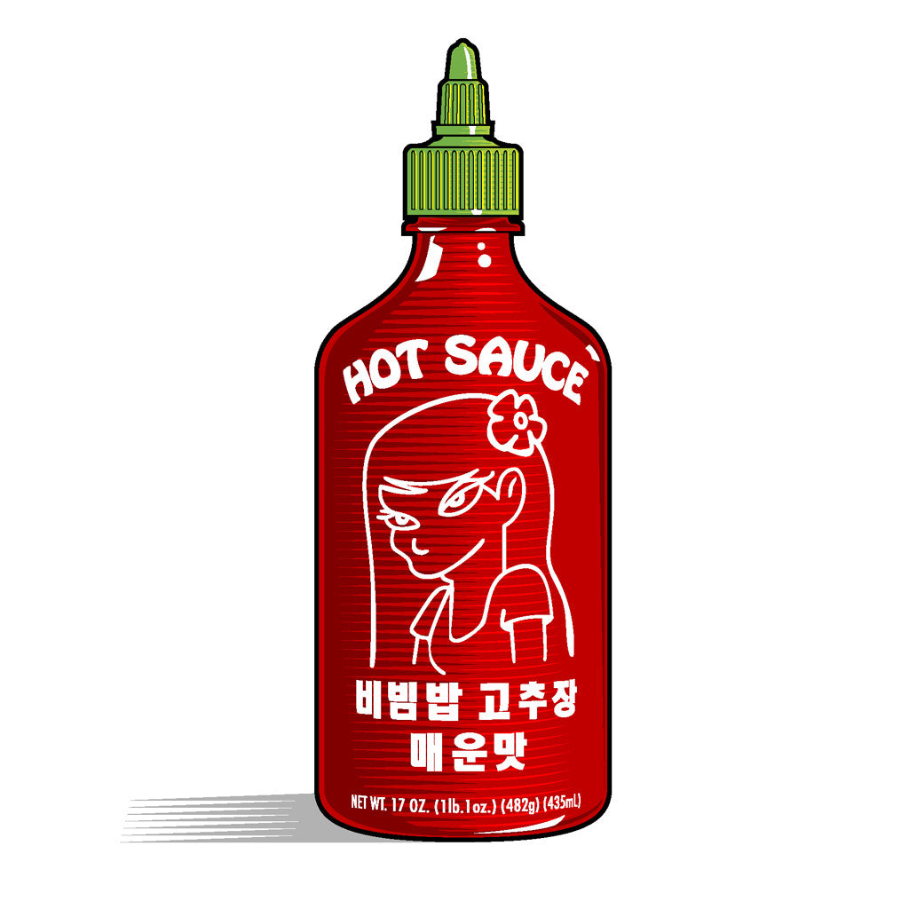 Joshua Budich "Bibimbap Gochujang Spicy Flavor" Print