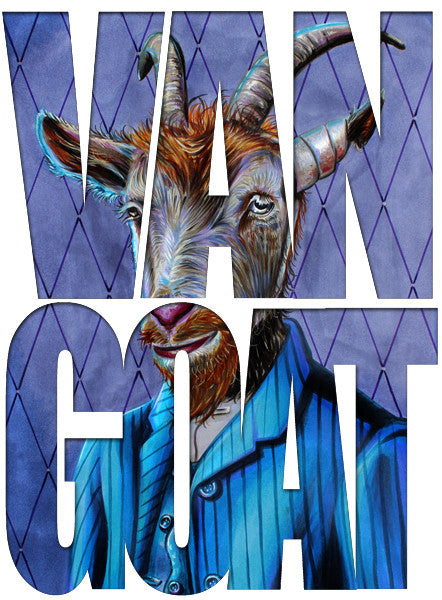 Joshua Roman "Van Goat" Print