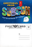 Jude Buffum "Greetings from Subcon" Postcard Print