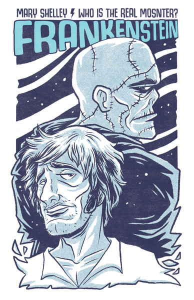 Kate Dykstra "Who is the real monster?" Print