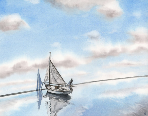 Kate Snow "The Truman Show Finale" print