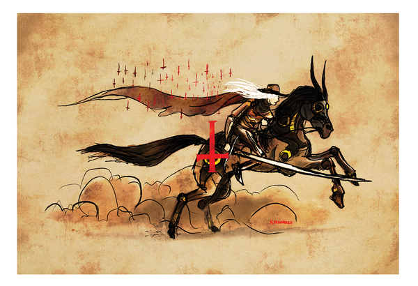 Keith Noordzy "Vampire Hunter D" Print