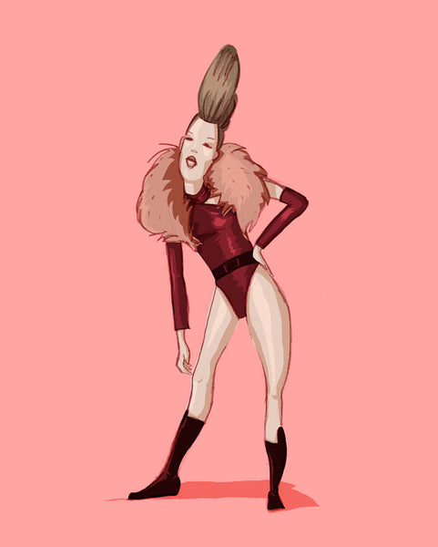 Kendra Minadeo "EVERYONE HERE IS TOO MUCH SISSY!" Framed Print