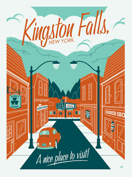 Dave Perillo "Kingston Falls" Print