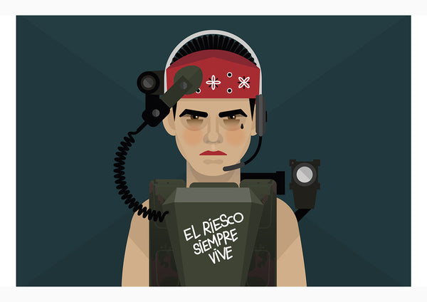 Known as Uknown "Pvt Vasquez" Print