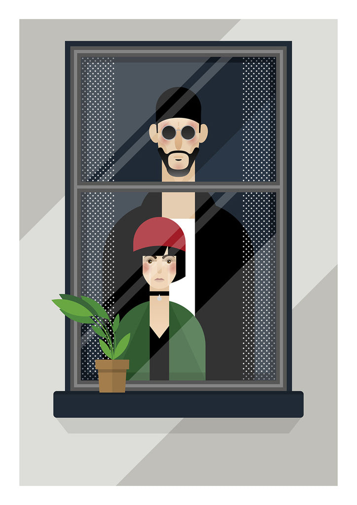 Known as Unknown "Leon & Mathilda" Print
