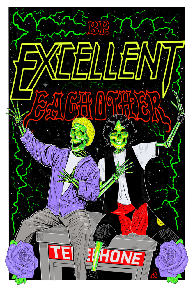 LPIII "Grateful Bill & Ted" Print