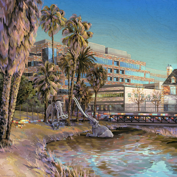 Nicole Gustafsson “La Brea Bricks” Print