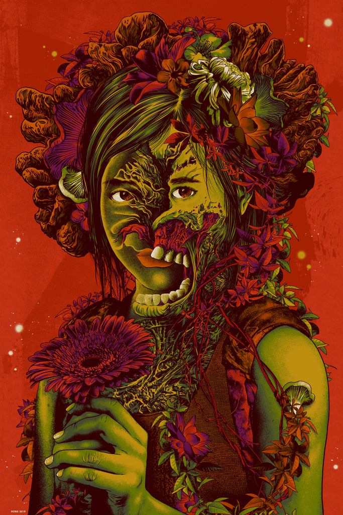 Anthony Petrie "Firefly" Framed Print