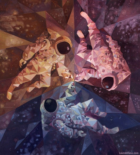 Laura Bifano "Encounters at the Edge of the Multiverse" Print