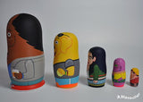 Andy Stattmiller "Bojack Horseman" Nesting Dolls