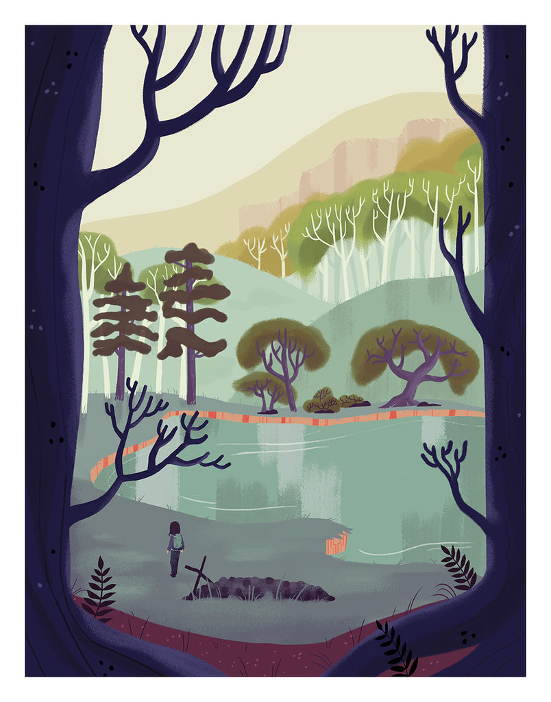 Nan Lawson "A Burial By Water" Print