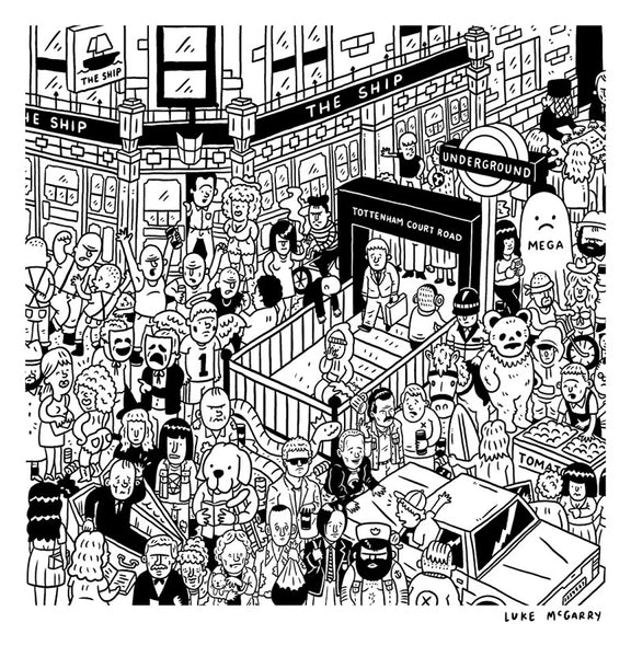 Luke McGarry "Born Slippy" Print