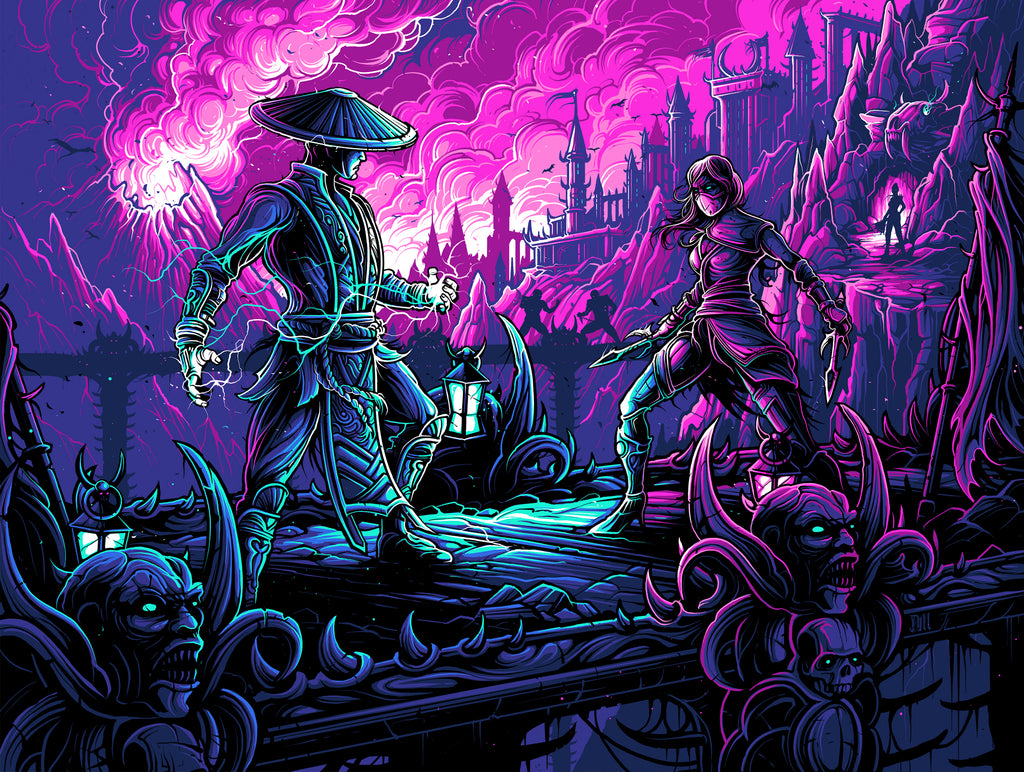 Dan Mumford "When a God speaks, heed him." Print